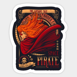 The Captain's Tale Sticker